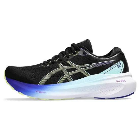 Asics Gel Kayano 30 'Black Blue Glow Yellow' Women's