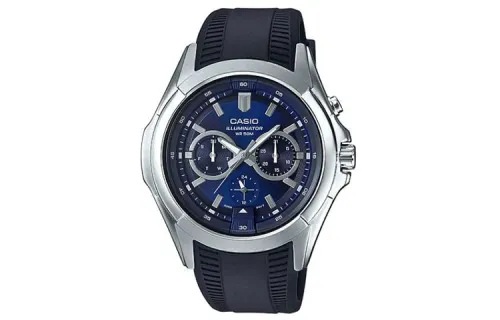 CASIO Men Standard Series Blue Watch MTP-E204-2AVDF