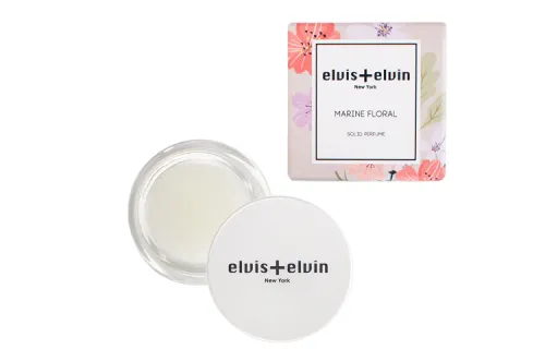 ELVIS+ELVIN Ocean Floral Solid