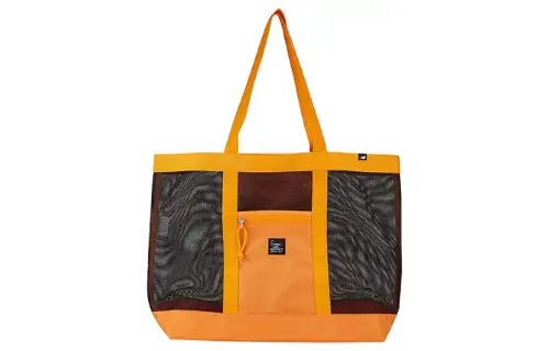 New Balance Polyester Tote Bag, Shopping Bag, Handbag, Shoulder Bag Women's Orange