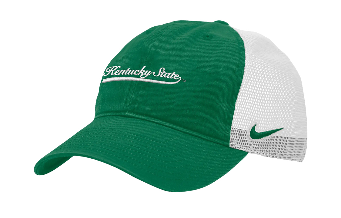 Nike Embroidery Letter Cotton, Polyester Baseball Caps Unisex Green