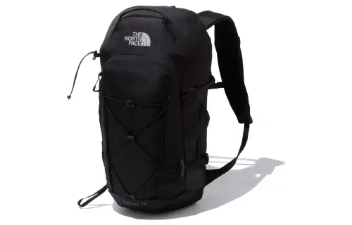 THE NORTH FACE Backpack Outdoor Bag Recycled Nylon Black Unisex