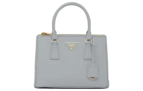 PRADA Galleria Killer Bag Leather Shoulder Bag, Crossbody Bag, Handbag Small Women's Cornflower Blue