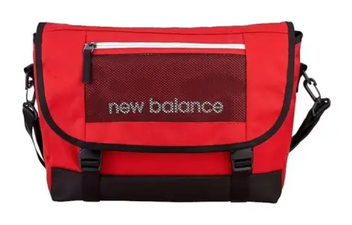 New Balance Polyester Crossbody Bag Regular Unisex Red