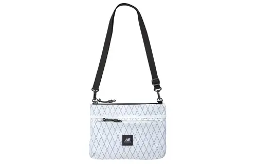 New Balance Nylon Handbag, Shoulder Bag Unisex White