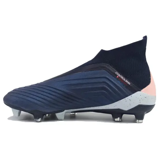 Adidas PREDATOR Series Football Shoes Men Mid-top White/Royal Blue/Fern Green
