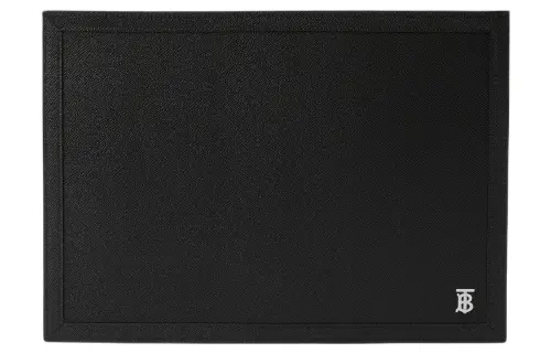 Burberry Calfskin Clutch Men's Black