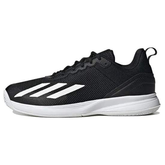Adidas Courtflash Speed Core Black Cloud White Matte Silver