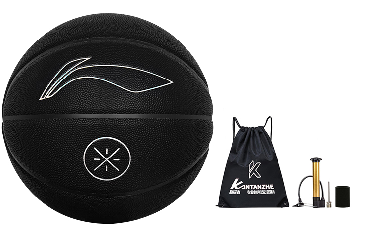 Li Ning Pu Basketball Black Size 7 Training Unisex