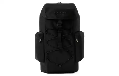Burberry Nylon Backpack Regular Men's Black