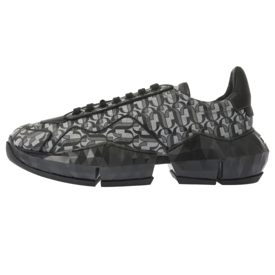 Jimmy Choo Diamond Casual Shoes Women's Low-Top Black