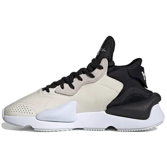 Adidas Y 3 Kaiwa Black White Sole