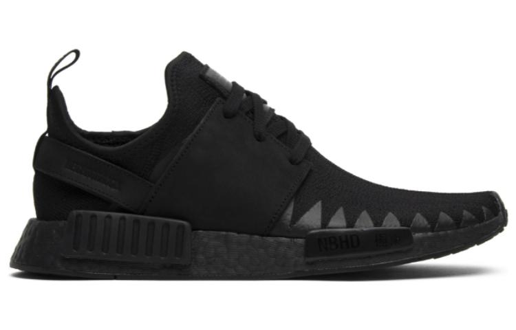 Neighborhood x adidas originals NMD_R1 Triple Black