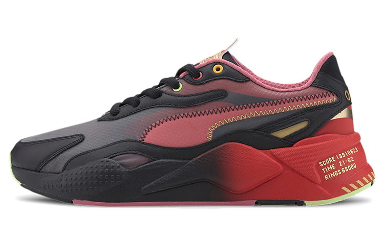 PUMA RS X 3 Sonic The Hedgehog Black Red Women's