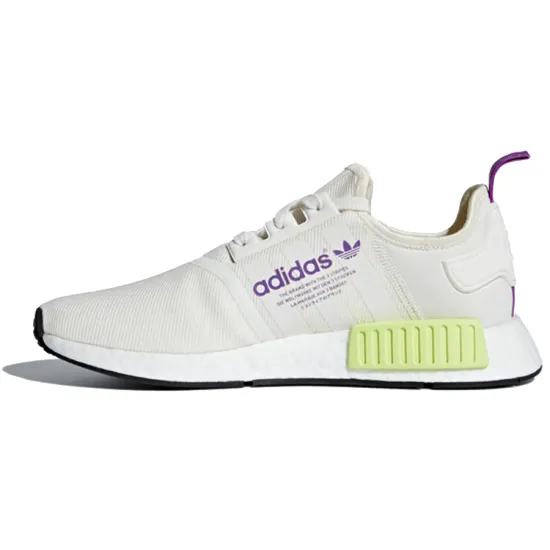 Adidas NMD R1 Chalk White Semi Solar Yellow