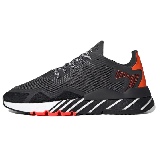 Adidas Originals Nite Jogger Lifestyle Shoes Men Low-top Black/Red/White