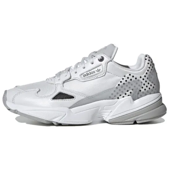 Adidas Falcon Crystal White Polka Dot Women's