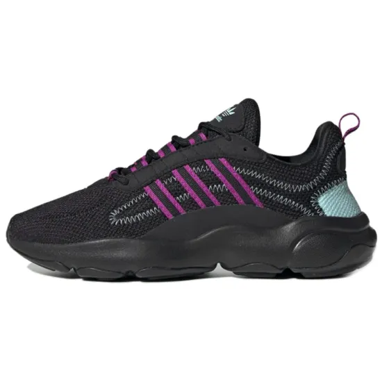 Adidas Haiwee Black Vivid Pink Clear Aqua Women's