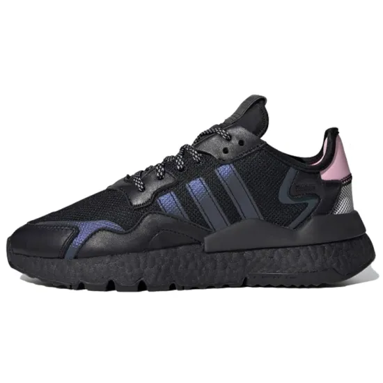 Adidas Nite Jogger Core Black True Pink Women's