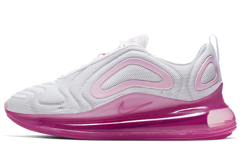 Nike Air Max 720 White Pink Rise Laser Fuchsia