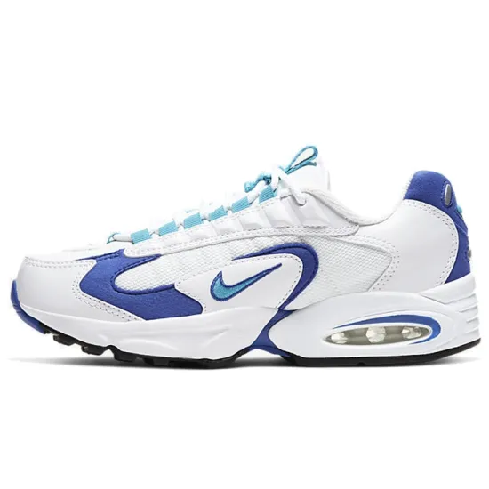 Nike Air Max Triax Lifestyle Shoes Men Low-top White/Blue