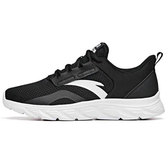 ANTA Life Collection Casual Shoes Women's Low-Top Black ANTA White