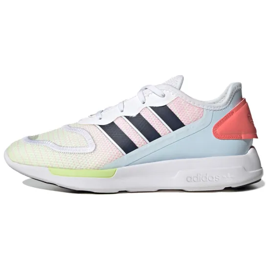 Adidas Originals ZX 2K Lifestyle Shoes Women's Low-top White/Blue/Orange