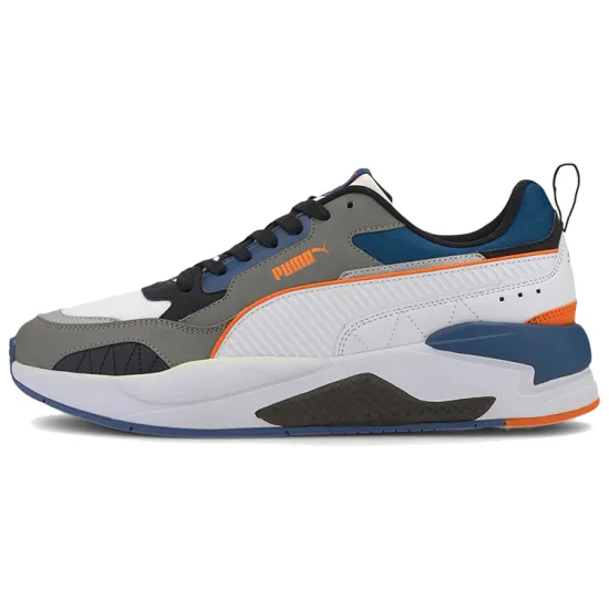 PUMA X-Ray 2 Lifestyle Shoes Unisex Low-top Brown/white/blue/black/orange