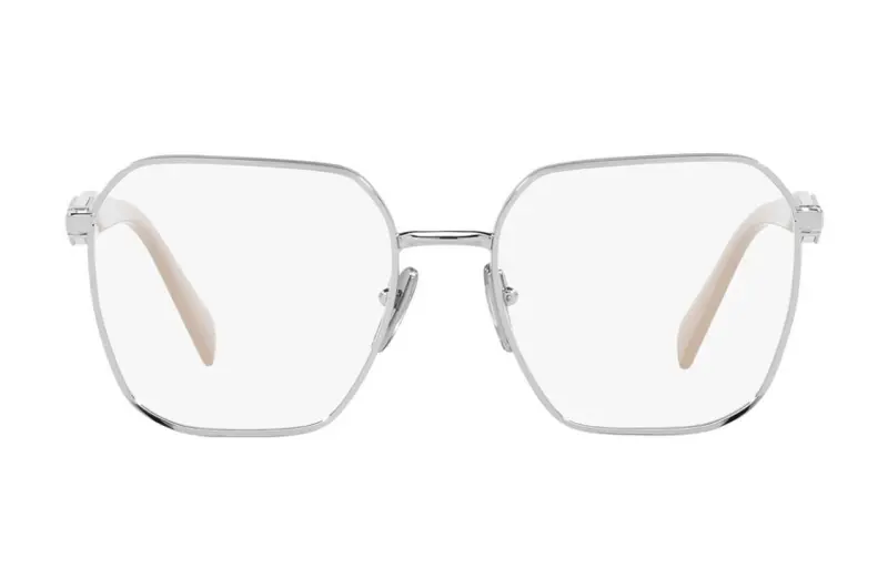 PRADA Sculpted arms Hexagonal frame Glasses