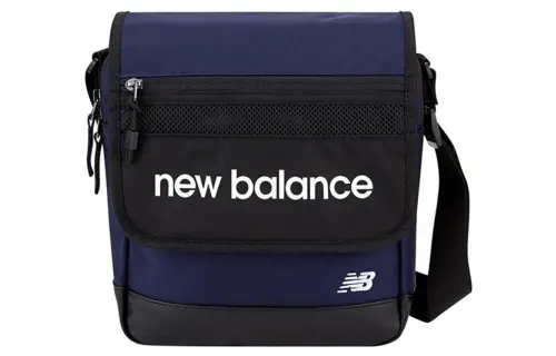New Balance Nylon Shoulder Bag, Crossbody Bag Regular Unisex Blue