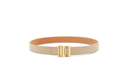 LOEWE Cow Leather Belts Women's Khaki 2.8cm