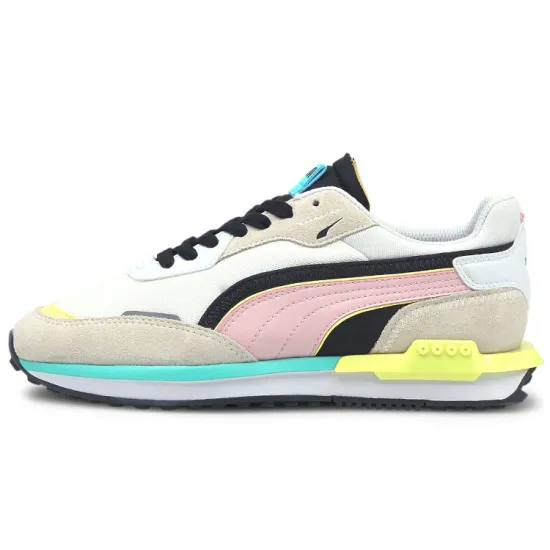 Puma City Rider 'White Teal Rose'