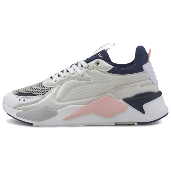 Puma RS-X Lifestyle Shoes Women's Mid-top Khaki/white/gray/blue/pink