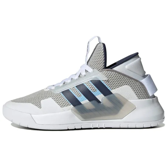 Adidas Neo Neo Bball 90s Grey/White/Blue Women's