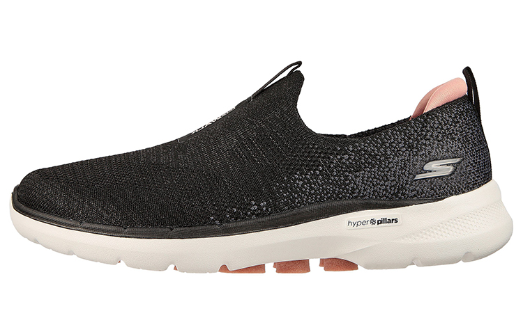 Skechers Skechers Go Walk 6 sporty, fashionable and comfortable wear-resistant and breathable low-cut lifestyle shoes for women, black