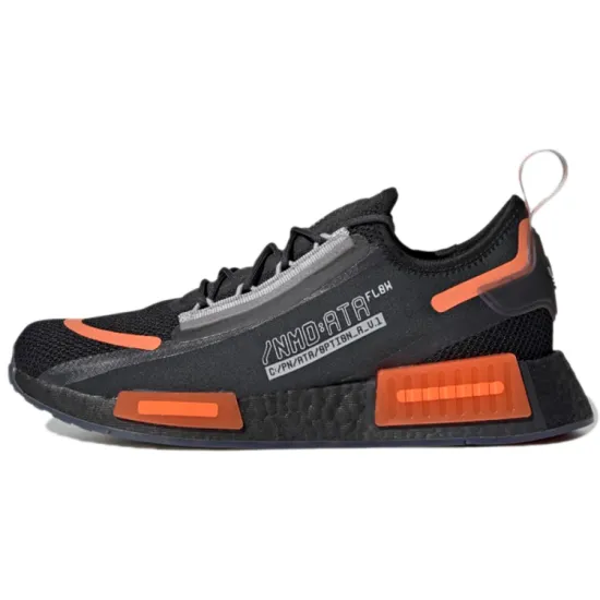 Adidas Originals Nmd R1 Spectoo Black Team Solar Orange