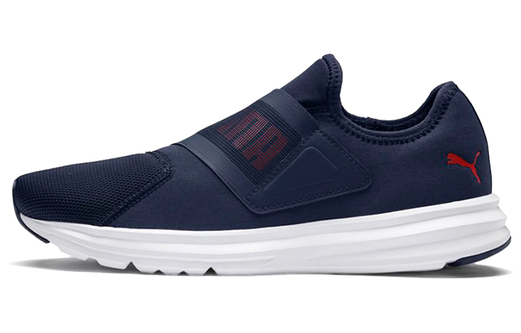 PUMA Enzo Strap 2 Low Running Shoes Blue/White