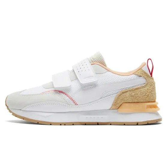 PUMA Mirage Lifestyle Shoes Women's Low-top White/Red/Orange/Gray