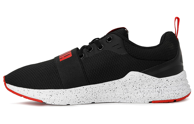 PUMA Wired Speckled Imeva 'Black White Red'