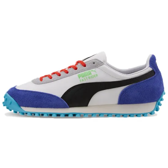 Puma Fast Rider White Dazzling Blue