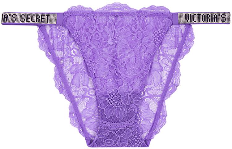 Женские трусы Victoria's Secret Тонг (черные)