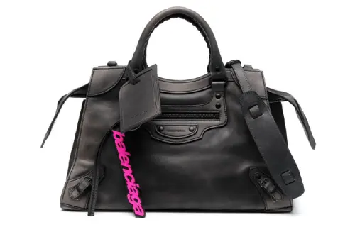 Balenciaga Neo Classic Calfskin Shoulder Bag, Crossbody Bag, Handbag Regular Women's Black
