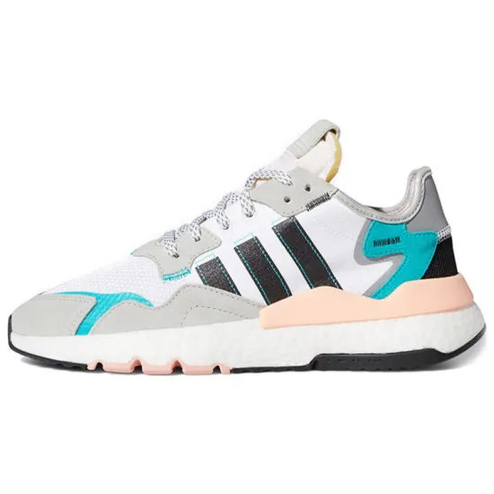 Adidas Nite Jogger White Hi-Res Aqua