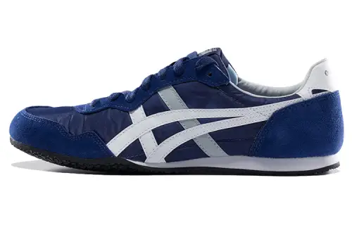 Onitsuka Tiger Serrano Textile, Split Cow Leather Cushioning Slip Resistant Abrasion Resistant Low top Casual Shoes