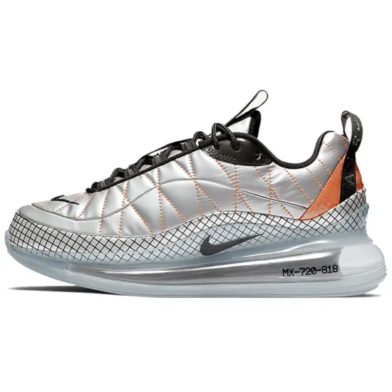 Nike MX 720 818 Metallic Silver Total Orange Women's