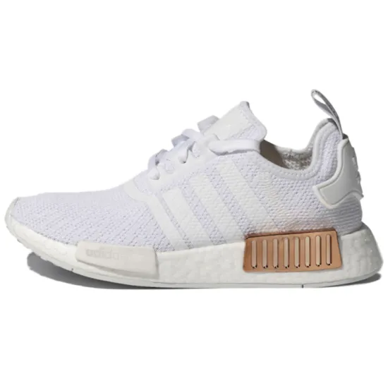 Adidas NMD R1 White Copper Metallic Women's