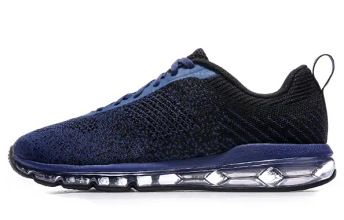 Li Ning Bubble Fabric Cushioning Slip Resistant Breathable Lightweight Rebound Low top Casual Shoes Unisex