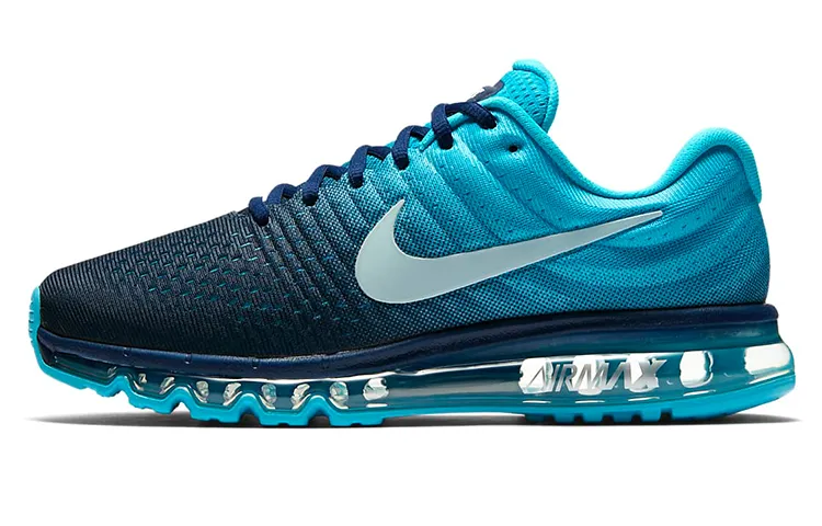 Nike Air Max 2017 Textile, Synthetic Leather Cushioning Abrasion-Resistant Breathable Lightweight Rebound Low-top
