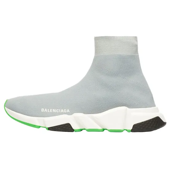 Balenciaga Speed Trainer Gray Green
