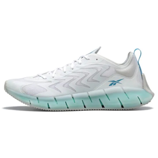 Reebok Zig Kinetica Lifestyle Shoes Unisex Low-top White/Royal Blue